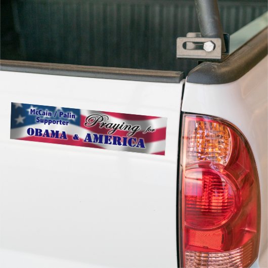 Pray for America Bumpersticker (Op Truck)