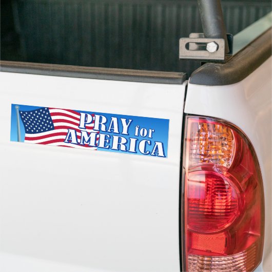 Pray for America Bumpersticker (Op Truck)