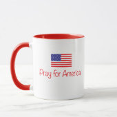 PRAY FOR AMERICA COFFEE CUP MOK (Links)