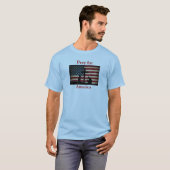 Pray for America T-shirt (Voorkant volledig)