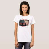 Pray for America T-Shirt (Voorkant volledig)
