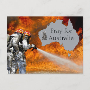 Pray for Australia Briefkaart