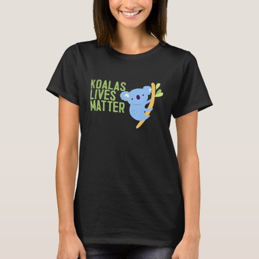 Pray for Australia Rain Save Koalas Animals Forest T-shirt (Voorkant)
