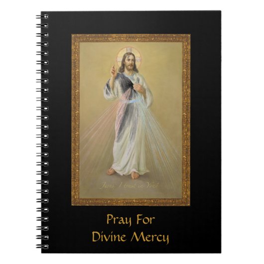 Pray for Divine Mercy Notitieboek (Voorkant)