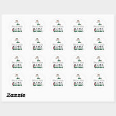 Pray for Gaza Ronde Sticker (Vel)
