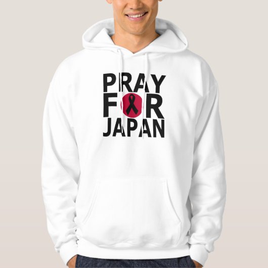 Pray for Japan Hoodie (Voorkant)