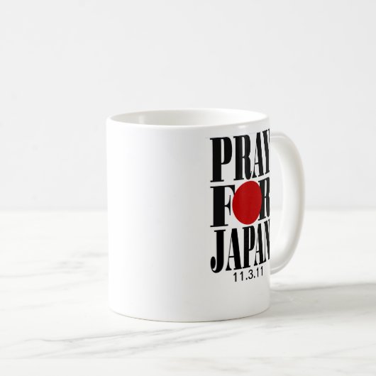 Pray for Japan Mokken (Voorkant rechts)