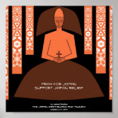 PRAY FOR JAPAN SUPPORT JAPAN RELIEF POSTER (Voorkant)