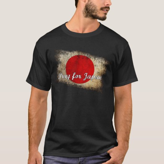 Pray for Japan T-shirt (Voorkant)