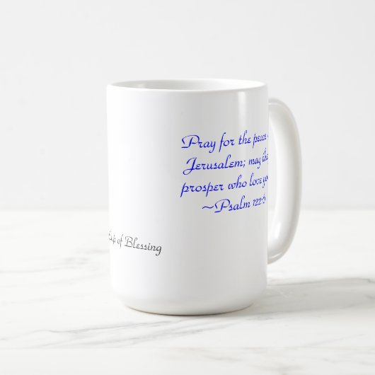 Pray for Jerusalem Mok (Voorkant rechts)