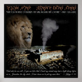 Pray for Jerusalem Poster (Voorkant)