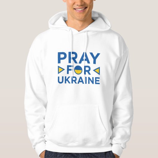Pray For Oekraïne Hoodie (Voorkant)