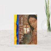 Pray For Oekraïne Kaart (Voorkant)