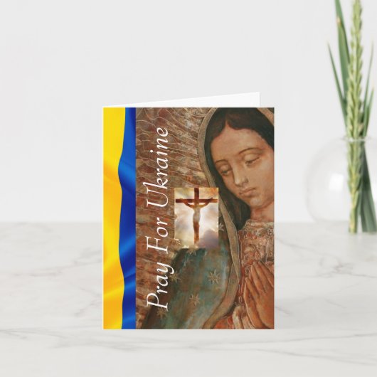 Pray For Oekraïne Kaart (Voorkant)