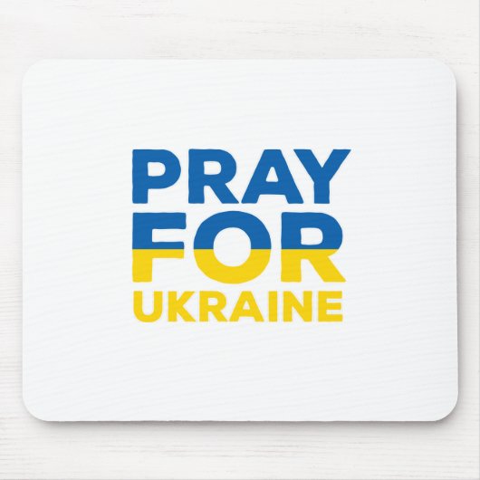 Pray For Oekraïne Muismat (Voorkant)
