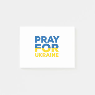 Pray For Oekraïne Post-it® Notes