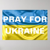 Pray For Oekraïne Poster (Voorkant)