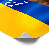 Pray For Oekraïne Poster (Hoek)