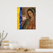 Pray For Oekraïne Poster (Keuken)