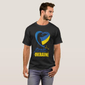 Pray For Oekraïne T-shirt (Voorkant volledig)