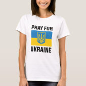 Pray For Oekraïne T-shirt (Voorkant)