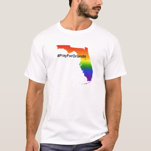Pray for Orlando T-Shirt (Voorkant)