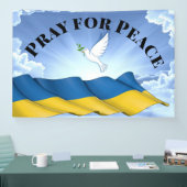 Pray for Peace for Ukraine Spandoek (Beurs)