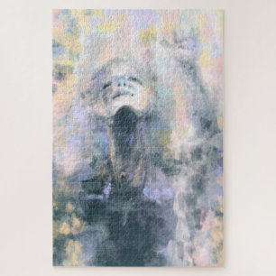 Pray for Peace - No War - Hope - Abstract schilder Legpuzzel