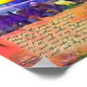 Pray for Peace of Jerusalem Mixed Media Art Print (Hoek)