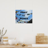 Pray for Peace Poster (Keuken)