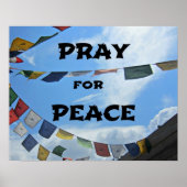 Pray for Peace Poster (Voorkant)