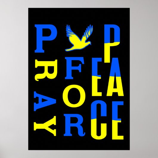 Pray for Peace Poster (Voorkant)
