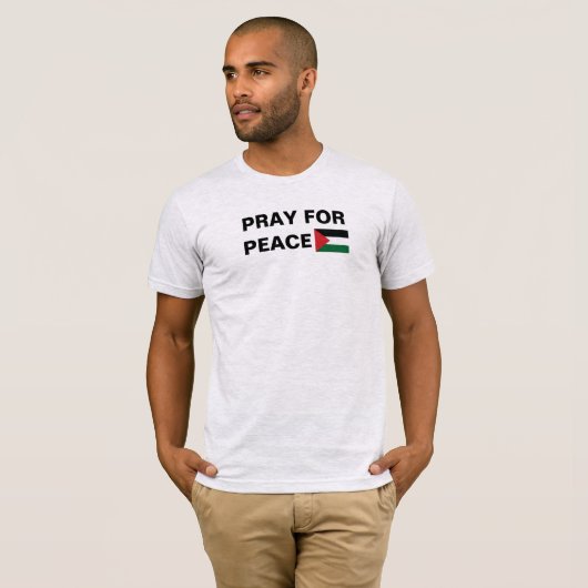 PRAY FOR PEACE T-SHIRT (Voorkant volledig)