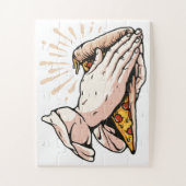 Pray for Pizza Legpuzzel (Verticaal)