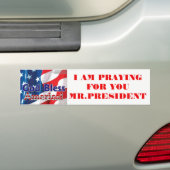 Pray for President Trump Bumpersticker (Op auto)