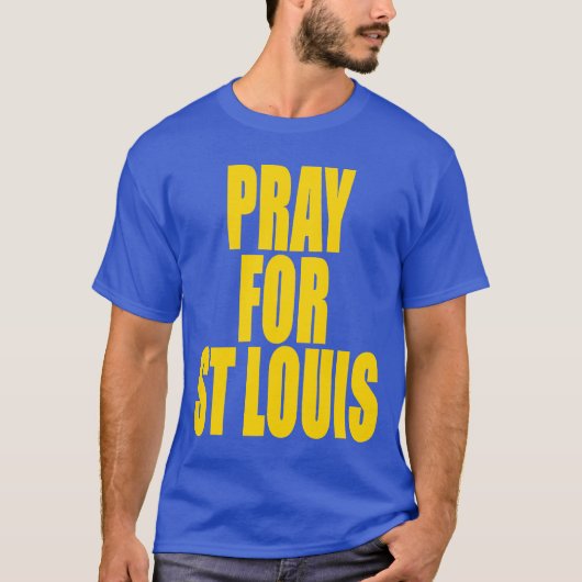 Pray for St. Louis T-shirt (Voorkant)