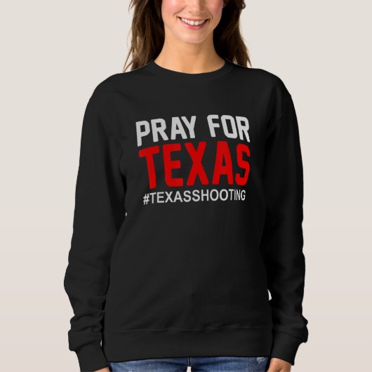 Pray for Texas School Shooting 2 Trui (Voorkant)