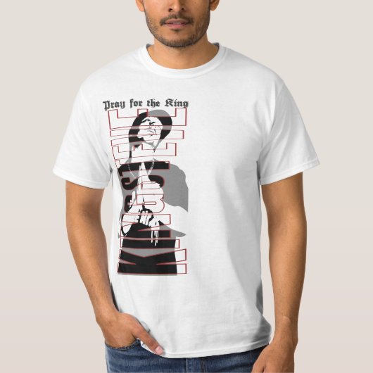 Pray for the King Old T-shirt (Voorkant)