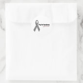 Pray for Tuscaloosa Alabama (Houndstooth) Ronde Sticker (Tas)