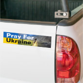 Pray for Ukraine Bumpersticker (Op Truck)