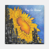 Pray for Ukraine Magneet (Voorkant)