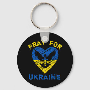 Pray for Ukraine Sleutelhanger