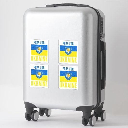 Pray for Ukraine Sticker (Koffer)