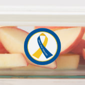 Pray for Ukraine Support Ribbon Waterproof Labels (Aangebracht)