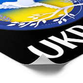 Pray For Ukraine Support Ukrainian  Poster (Hoek)