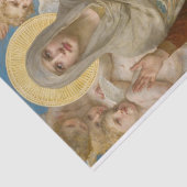 Pray For us by William Bouguereau  Tissuepapier (Detail)