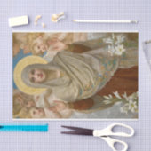 Pray For us by William Bouguereau  Tissuepapier (Craft)