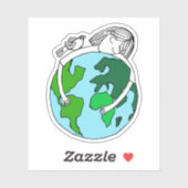 Pray for World Peace Sticker (Vel)
