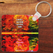 Pray, geef Bedankt Sleutelhanger (Achterkant)