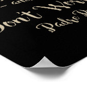 Pray Hope And Don't Worry St. Padre O Quote Poster (Hoek)